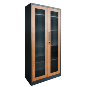 Office bookcase steel rotating file cabinet instrument display cabinet