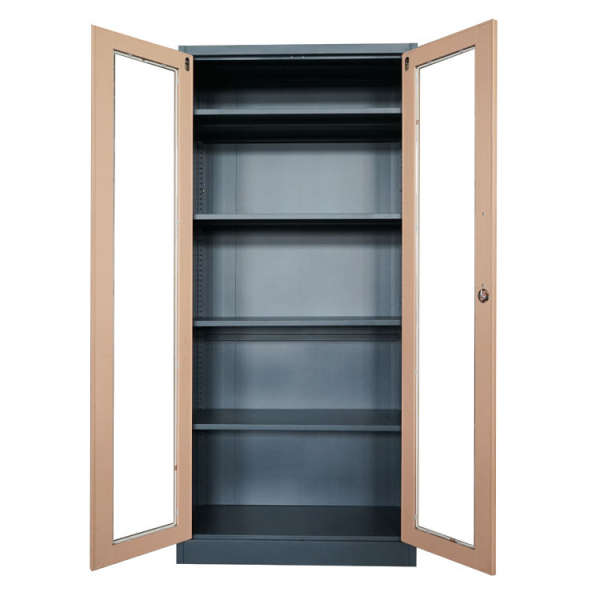 Office bookcase steel rotating file cabinet instrument display cabinet