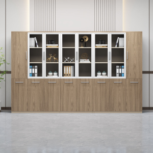 Luxury new modern bookshelf partition decorative storage cabinet wooden bookshelf