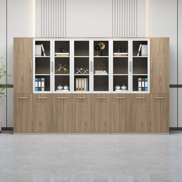 Luxury new modern bookshelf partition decorative storage cabinet wooden bookshelf
