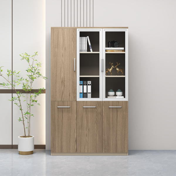 Luxury new modern bookshelf partition decorative storage cabinet wooden bookshelf