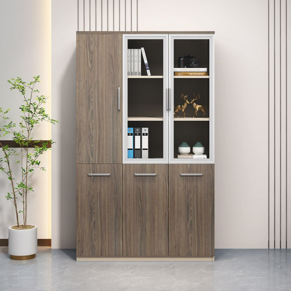 Modern multifunctional modular metal filing cabinet bookcase