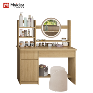 Contemporary Bedroom Furniture Dressing Table or Vanity Table With Drawers MDF Material