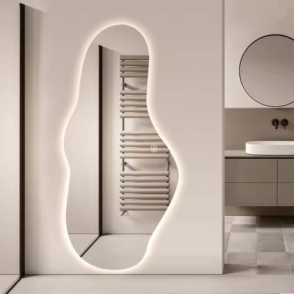 Modern Hotel Bathroom Touch Screen Wall Mounted Led Mirror Smart Mirror