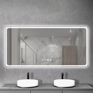 JITAI Led Mirror Illuminated Rectangle Magnifying Hotel Modern
