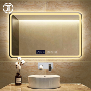 Bathroom Smart Mirror With Lights Illuminated LED Vanity Backlit Bath Mirror