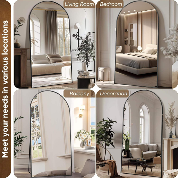Wholesale Modern Design Full-Length Dressing Mirror Unbreakable Large Wall or Floor Standing Mirror