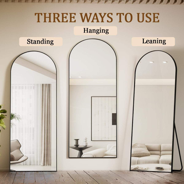 Wholesale Modern Design Full-Length Dressing Mirror Unbreakable Large Wall or Floor Standing Mirror