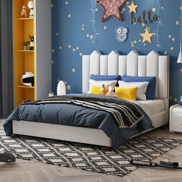 Latest Design Children's Furniture Bed for Easy Assembly Suitable for Both Boys and Girls