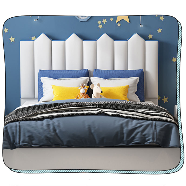 Latest Design Children's Furniture Bed for Easy Assembly Suitable for Both Boys and Girls