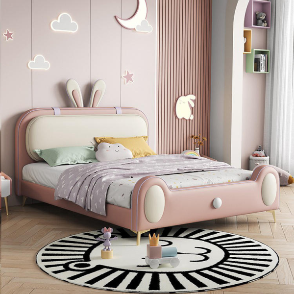 Kids Bedroom Furniture Set for Living Room Hotel Made of Wood for Teen's Room