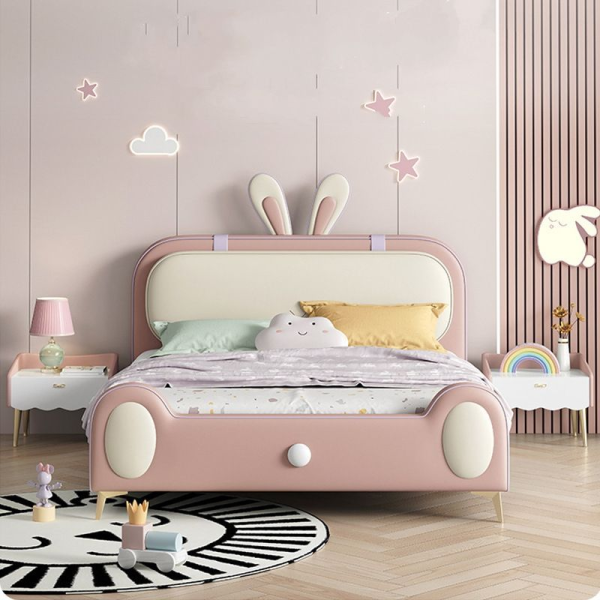 Kids Bedroom Furniture Set for Living Room Hotel Made of Wood for Teen's Room